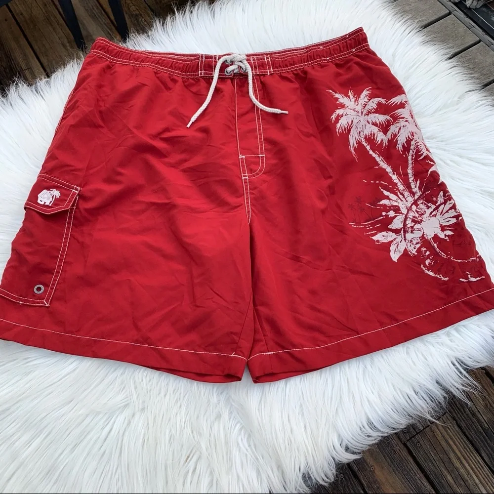 Caribbean Joe Men’s Board Swim Shorts Size XL